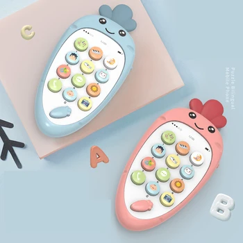 Baby Telefón Multi-function Simulácia Hračky pre Novorodencov 0-12 mesiacov Hračka pre Dieťa Hudbu Skoro Vzdelávacie Diaľkové Ovládanie