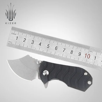 Kizer mini skladací nôž KI2521A1 Flip Ramienka 2020 nový malý skladací nôž s35vn ocele výchovy k demokratickému občianstvu nástroje