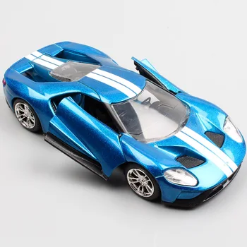1/36 Stupnice mini bigtime 2017 Ford GT supercar Diecasts & Hračky svalov model auto kovové závodné auto, hračky pre deti je dar