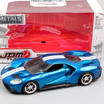 1/36 Stupnice mini bigtime 2017 Ford GT supercar Diecasts & Hračky svalov model auto kovové závodné auto, hračky pre deti je dar