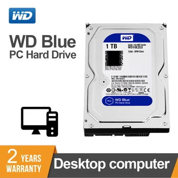 1 TB WD Blue 3.5 SATA 6 GB/s HDD sata, interný pevný disk 64M 7200PPM pevný disk desktop hdd pre PC WD10EZEX