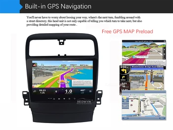 10.1 palcový Android 8.1 octa-core Auto Rádio Stereo Pre Acura TSX 2004-2008 GPS Navigácia Podpory Volant ovládanie 1024*600