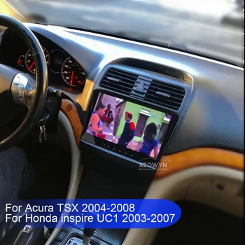 10.1 palcový Android 8.1 octa-core Auto Rádio Stereo Pre Acura TSX 2004-2008 GPS Navigácia Podpory Volant ovládanie 1024*600