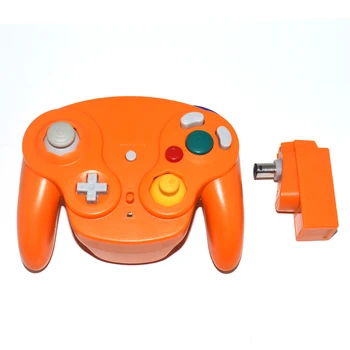 10 ks 2,4 GHz Bezdrôtové Bluetooth Gamepad Radič Tlačítkový ovládač s prijímačom pre pre Nintendo GameCube