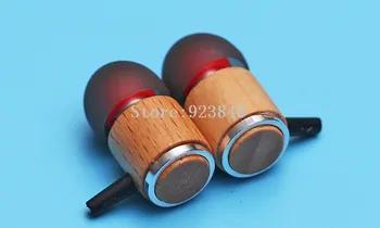 10 mm ucho shell drevené shell Červené santalové drevo 10pairs