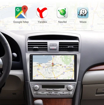 10 palcový Android 8.1 Za rok 2007~2011 Toyota Camry Auta GPS Navigácie wifi auto DVD Prehrávač Multimediálnych súborov Podporu Rádio Zrkadlo Odkaz