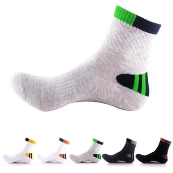10 Párov Kvalitných Mužov Športové Ponožky Futbal, Pohodlné, Priedušné Horské Trekingové Bicykle Bavlnené Ponožky Pre Mužov, Darčeky 2020