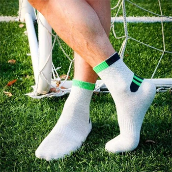 10 Párov Kvalitných Mužov Športové Ponožky Futbal, Pohodlné, Priedušné Horské Trekingové Bicykle Bavlnené Ponožky Pre Mužov, Darčeky 2020