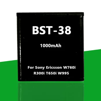 1000mAh BST-38 Batérie Pre Sony Ericsson W995 Z780 T650i W580c W980 Z770i C510 C902 C905 F100i Šikovný Batterie Akumulátor AKKU