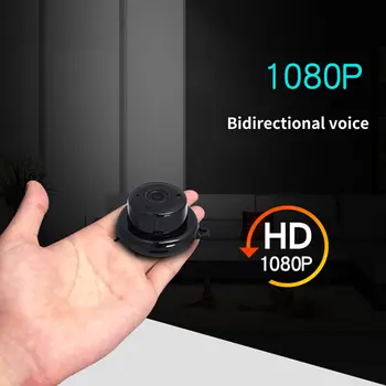1080p Wifi Kamera Ukladací priestor typu Cloud, obojsmerné Audio, Bezdrôtová Ip Kamera Bezpečnostný Dohľad Detekcia Pohybu HD Nočné Videnie