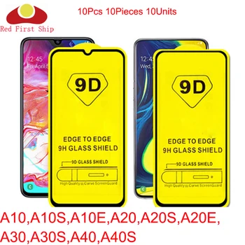 10Pcs 9D Tvrdeného Skla Pre Samsung Galaxy A10 A10S A10E A20 A20S A20E A30 A30S A40 A40S screen Protector kryt film Film 9H