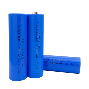 10pcs Doublepow 18650 Li-ion batéria, 3,7 V 1800mah 18650 lítiové dobíjacie batérie pre baterku batérie