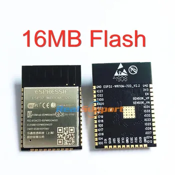 10PCS ESP32-WROOM-32D 16 mb Flash Pamäť Wi-Fi+BT+WS ESP32 Modul Espressif Originál