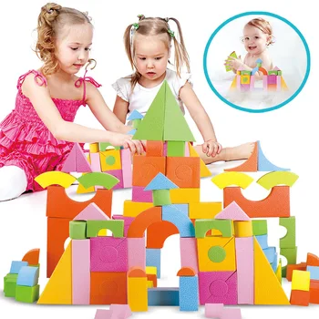112 ks DIY dizajn, stavebné bloky, hračky pre deti, chlapcov deti stavebné nastavte Veľké Veľkosť tehla vzdelávacie palác model