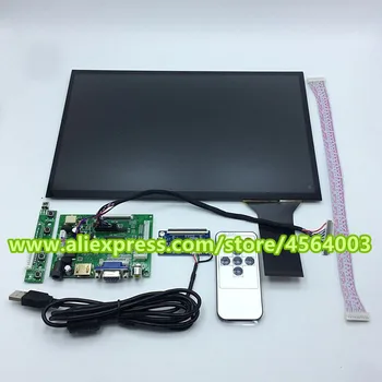 12.1 palce HDMI+VGA+2AV notebook, LCD ovládanie LP121WX3 TLC1 + Kapacitný dotykový displej ovládač dosky PC monitor hdmi Modul auta