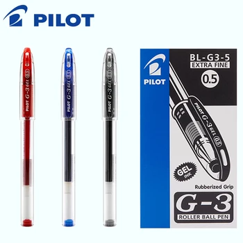 12 ks/veľa Gél Pera 0,5 MM Japonsko Pilot BL-G3-5 podpis perá, kancelárske a školské pero Rollerball veľkoobchod