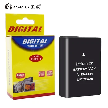 1200mAh 2x SK-EL14A EN-EL14 ENEL14 Batérie+LCD USB Duálna Nabíjačka pre Nikon D3200 D3100 D3300 D3400 D3500 D5600 D5100 D5200 P7000