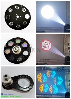 120W LED Spot Moving Head Light Rýchly, Tichý 5 Aspekt Prism Jasné, Rotačné Gobo LED Pohyblivé Hlavy Lúč, DJ, Disco Party Stage Svetlá