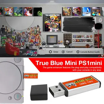 128G Hra Enhancer Hra Expander Deti Hry, Simulátor, Rozšírenie Mini-aplikácie Pre PS1 MINI