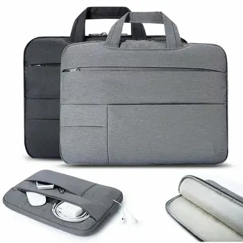 13.3 palce 14inch 15.6 palce Laptop taška Multi-vrecko Luxusný notebook carry taška pre mužov a ženy, vodotesný S skrytý zips uzavretie