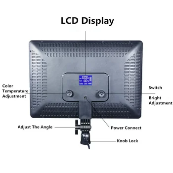 14inch LED Selfie Osvetlenie Panelu S Diaľkovým ovládaním Video Lampy, Foto Štúdio, Fotografovanie Osvetlenie S Statív Pre Live Stearm