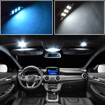 14pcs LED Predné stropné svietidlo + Zadné + zrkadlo na líčenie + Kufor + Rukavice + Dverí Osvetlenie Interiéru Auta pre Audi A5 S5 RS5 B8 (2008-)