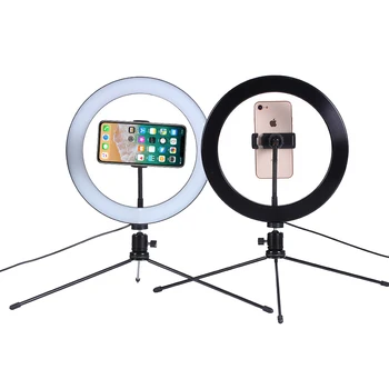 16 cm 26 cm 30 cm LED Krúžok Flash Light svetlo s Mini Statív Fotografie Osvetlenie pre Vlogging Live Streaming Videa Blogerov