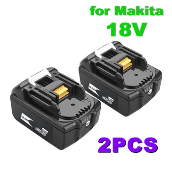 18V18Ah Batérie 18000mah Li-Ion Batérie Náhradné Batérie pre MAKITA BL1880 BL1860 BL1830battery+4A Nabíjačky