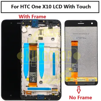 1920X108 Pre HTC ONE X10 LCD Displej Dotykový Displej Digitalizátorom. Montáž 5.5