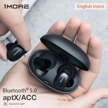 1MORE E1026BT Štýlový Pravda Bezdrôtové Slúchadlá Bluetooth 5.0 In-Ear mini Športové Headset Podporu aptX ACC s Mic Qualcomm čip