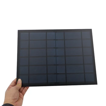 1pc 6V 1.6 10W Solárny Panel Prenosný Mini Sunpower DIY Modul Panel Systém Pre Solárne Lampy Batérie Hračka Telefón, Nabíjačka, Solárne Články