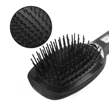 2.0 Iónové Elektrické Hairbrush Prenosné Iónové Vlasy Hrebeňom Silné Negatívne ióny Vydania Straighting Vlasy Anti-statické Magic Hair Brush