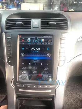2 Din Android GPS Navigácie autorádia Pre Honda, Acura TL 2006-2018 Auto Stereo Audio Multimédiá MP3 Prehrávač Tesla Vertikálne Obrazovke