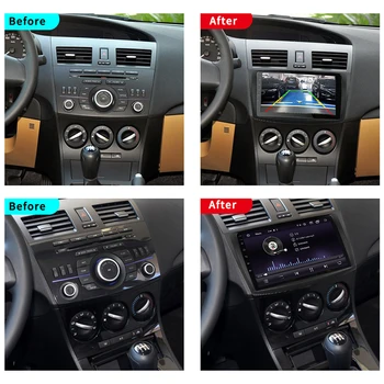 2 Din GPS Navigácie Rádio Multimediálny Prehrávač Pre MAZDA 3 Mazda3 2010 2011 2012 2G+32 G Android 9.0 Auto Stereo Audio Video Prehrávač