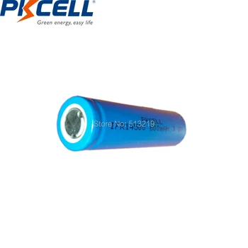 2 ks PKCELL AA 14500 3.2 v lifepo4 Nabíjateľná Batéria Lítium-iónové batérie Bunky 600MAH IFR14500 pre Fotoaparát Solárne Led Svetlo