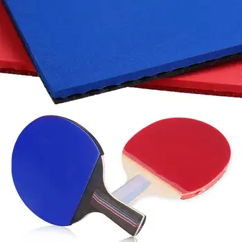 2 ks Stolný Tenis Raketa Pips V PingPong Huba Gumy Červená/Čierna Kvality