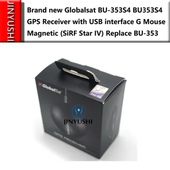 2 KS/VEĽA Globalsat BU353S4 BU-353S4 Vodotesný Kábel USB GPS Prijímač s rozhraním USB G Myši Magnetické (SiRF Star IV)