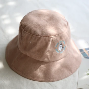 2019 teplé Zahustiť bavlna výšivky Vedierko Hat Rybár Klobúk vonkajšie cestovné klobúk Slnko Spp Čiapky pre mužov a Ženy