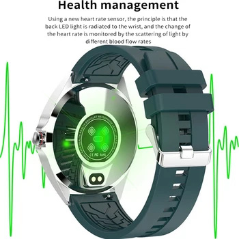 2020 GW16 Smart Hodinky Teplomer Test Srdcovej frekvencie, Krvného Tlaku Sledovať Počasie Displeja Vodotesný Smartwatch Muži Ženy Hodiny
