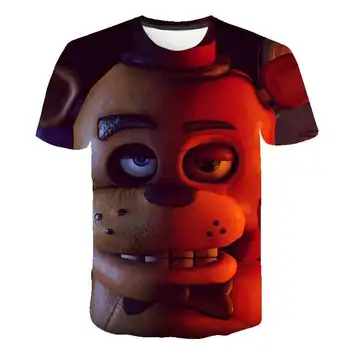 2020 letné detské Oblečenie Päť Nocí V Freddy 's T-Shirts 5 Freddy' s Topy Tee 3-15 Y Deti, T Košele Chlapčenské Odevy