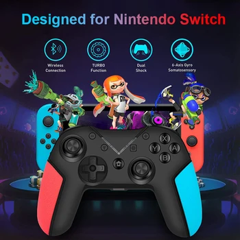 2020 Nová Verzia Bluetooth Radič Bezdrôtovej Pre Nintendo Switch Radič Tlačítkový Ovládač Pre Nintendo Konzoly Prepínača