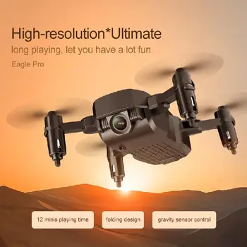 2020 Nové F86 Mini Drone Hd 4K Kamera Wifi Fpv Skladacia Quadcopter Gravity Senzor 360 Stupeň Roll Pevný Tlak Rc Drone Hračka