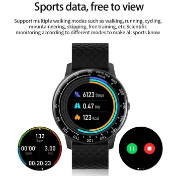 2020 Nové Inteligentné Hodinky plne Dotykový Vodotesný IP68 Smart Hodinky Šport Náramok Profesionálne Sledovanie Zdravotného Náramok Smartwatch