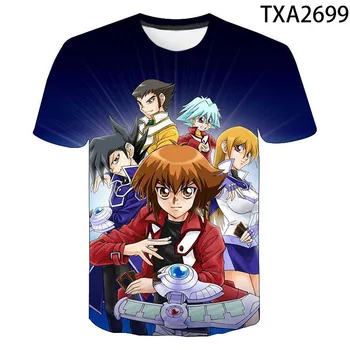 2020 Nové Módne Funny T-shirt Muži, Ženy, Deti T Tričko Anime Yu Gi Oh Monster 3D Tlač Topy Tee Bežné Chlapec Dievča Deti Oblečenie