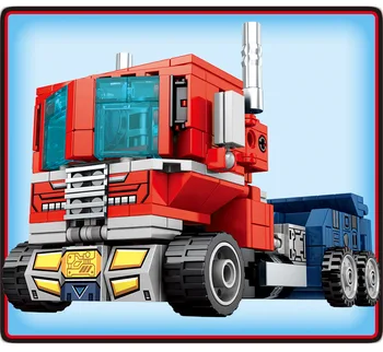 2020 Nové Transformáciu Robota Truck Mech Auto Stavebné Bloky, Tehla Tvorca Expert Techniku Modelu Vozidla Priateľ Hračky Pre Deti