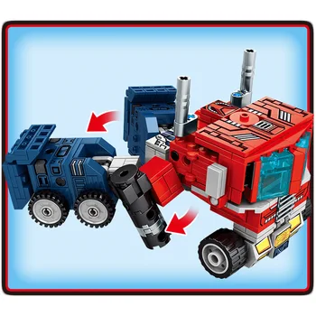 2020 Nové Transformáciu Robota Truck Mech Auto Stavebné Bloky, Tehla Tvorca Expert Techniku Modelu Vozidla Priateľ Hračky Pre Deti