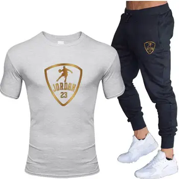 2020 nových mužov a žien jogging vyhovovali basketbal tričko leto, voľný čas, fitness, ktoré beží T-shirt krátkym rukávom oblek