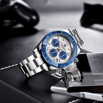 2020 PAGANI DIZAJN Novej Značky Automatické Hodinky Mužov Top Luxusné Náramkové hodinky Quartz Nepremokavé Športové Hodinky Pre Mužov Módne Chronograf