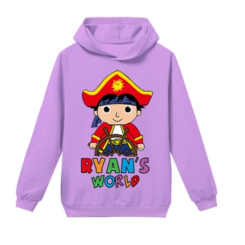 2020 Ryan Hračky Recenziu Deti, Oblečenie Pre Deti Oblečenie Chlapčenské Mikiny Nové Dievčatá, Mikiny Dieťa Cartoon Dlhý Rukáv Tričko Svete