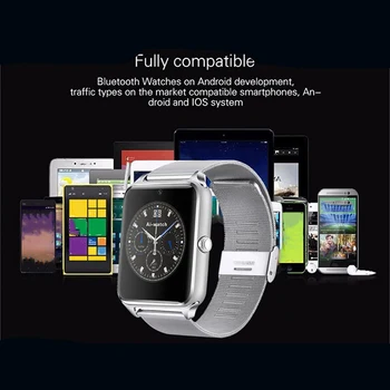 2020 Z60 Smart Hodinky So Sim Karty Bluetooth SmartWatch relogio inteligente Smartwatch GT08 Plus reloj inteligente PK GT08 Band